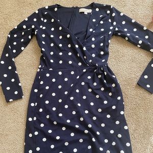 Loft Polka Dot Dress